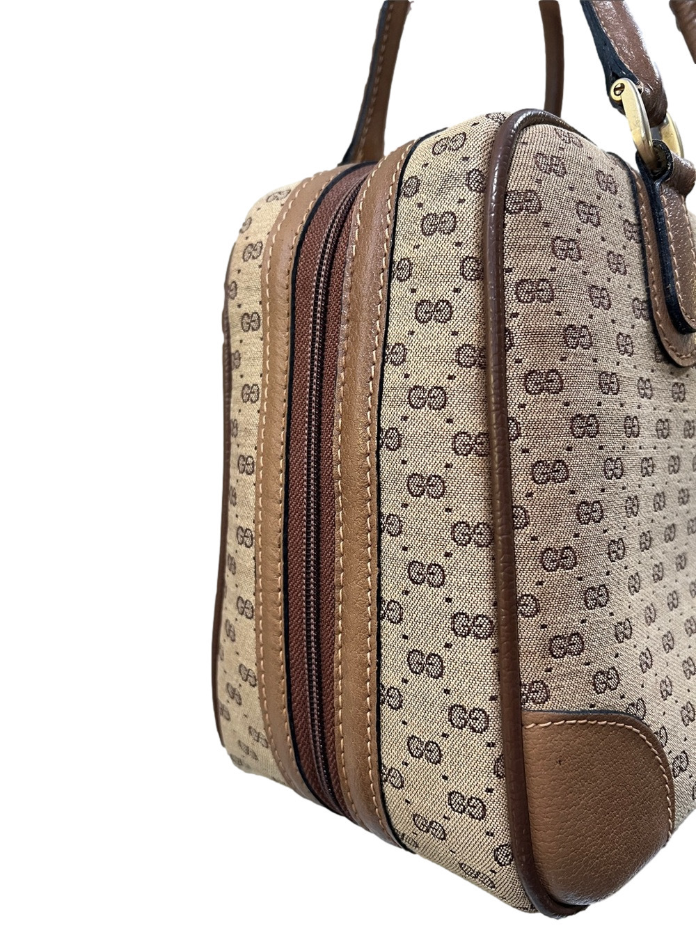 Gucci Micro GG Monogram Top Handle Bag Vintage - Picture 5 of 17